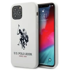 ZDA POLO ASSN. SILIKONSKI OVITEK ZA IPHONE 12 / 12 PRO BEL