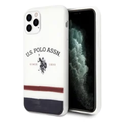 ZDA POLO ASSN. OVITEK ZA IPHONE 11 PRO BEL TRIKOLOR