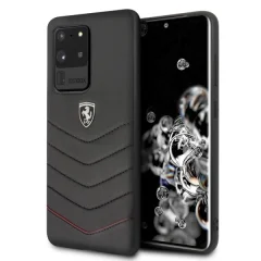 PREŠIT OVITEK FERRARI HERITAGE ZA SAMSUNG GALAXY S20 ULTRA ČRN OVITEK