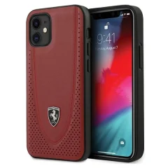 OVITEK FERRARI OFF TRACK PERFORIRAN ZA IPHONE 12 MINI RDEČ