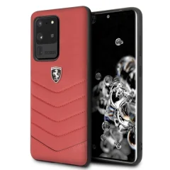 PREŠIT OVITEK FERRARI HERITAGE ZA SAMSUNG GALAXY S20 ULTRA RDEČ OVITEK