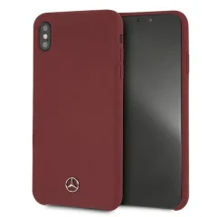 OVITEK MERCEDES SILICONE LINE CASE ZA IPHONE XS MAX RDEČ