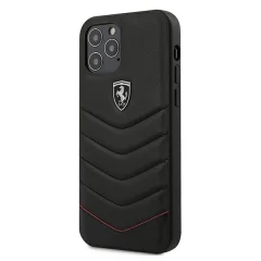 PREŠIT OVITEK FERRARI OFF TRACK ZA IPHONE 12 PRO MAX OVITEK ČRN