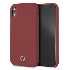 OVITEK MERCEDES SILICONE LINE CASE ZA IPHONE XR RDEČ