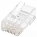 INTELLINET 100 kos Cat5e RJ45 UTP 3-točkovni modularni konektorji