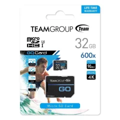 TEAMGROUP GO 32GB Micro SDHC/SDXC UHS-I U3 90MB/s spominska kartica