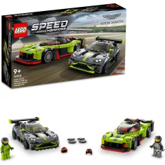 LEGO SpeedChampions 76910 Aston Martin Valkyrie AMR Pro and Aston Martin Vantage GT3