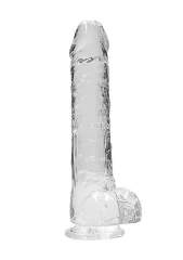 DILDO Realrock Crystal Clear Transperent 9