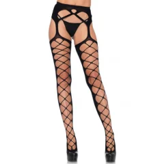 NOGAVICE Leg Avenue Diamond Black