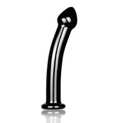 STEKLENI DILDO Glass Romance Black (GS03BK)