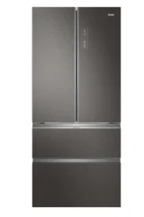 HAIER HB18FGSAAA, srebrn, štirivratni hladilnik