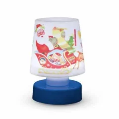 Božična otroška LED svetilka modra