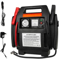 4v1 LED booster 900A zaganjalec Jump Starter 17000mAh polnilec + kompresor