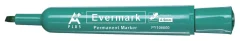 A PLUS Permanentni marker EVERMARK, zelen prirezana konica 12 KOS