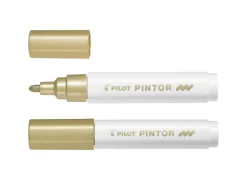 Pilot Marker Pintor  MEDIUM, Metal zlat SW-PT-M-GD 6 KOS