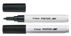 Pilot Marker Pintor  FINE, črn SW-PT-F-B 6 KOS