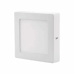 ALU LED nadgradni panel kvadratni 12W nevtralno bela 4000K