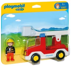 GASILSKI TOVORNJAK ENOTE Z LESTVIJO 6967 - Playmobil 1.2.3