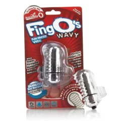 PRSTNI STIMULATOR The Fingo Wavy Clear