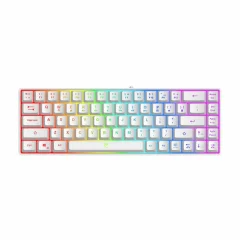 WHITE SHARK USB GK-2201 RONIN-W-SLO bela RGB tipkovnica