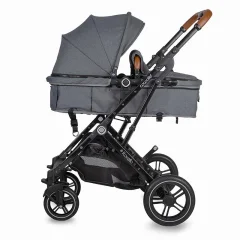 Otroški voziček Coccolle Ravello 3 in 1 travel system Urbano Siva smart